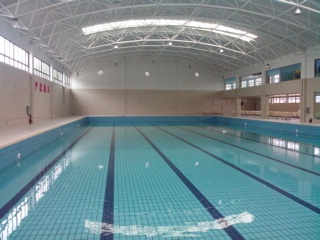 湖北監利室內恒溫游泳池竣工圖片